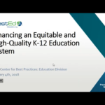 Financing an Equitable and High-Quality K-12 Education System