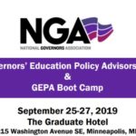 Governors Education Policy Advisors Institute 2019