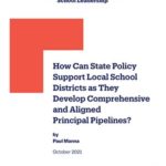 State Policy Levers to Support Principal Pipelines