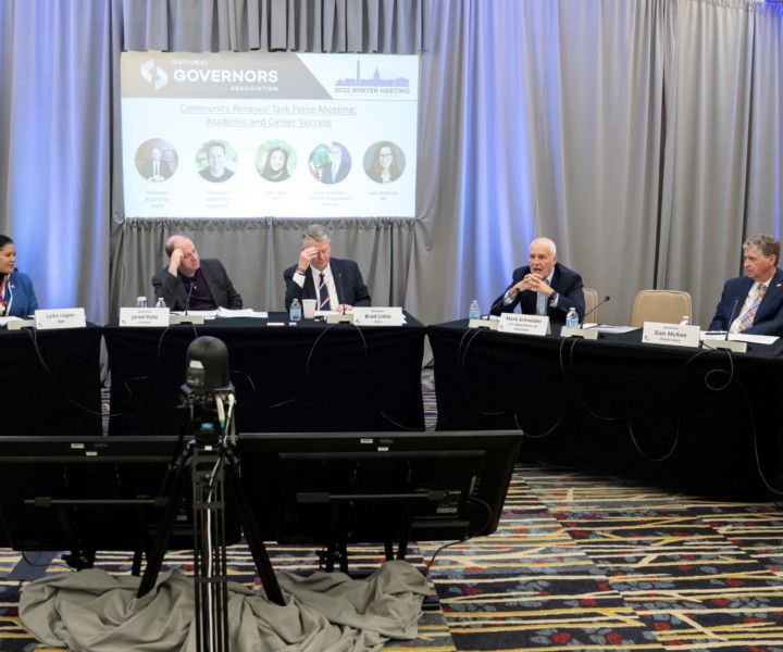 February 11, 2023 - Washington, DC, USA: National Governors Association 2023 Winter Meeting at the Marriott Marquis Hotel.   Photo by Ian Wagreich / © Ian Wagreich Photography