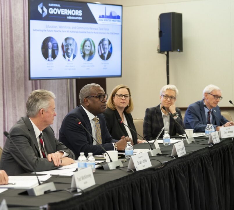 The Farm Bill and Cultivating the Future 2025 NGA Winter Meeting Task