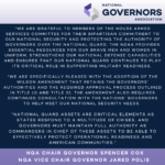 Governors Commend House Action to Maintain Governors’ Authority Over the National Guard