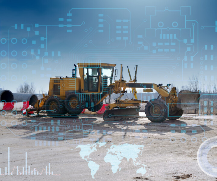 Automation of the road construction process, management of an artificial intelligence grader, data recording and storage in cloud networks