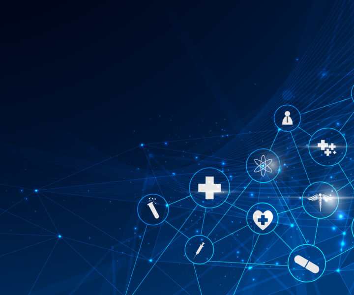 health care icon pattern medical innovation concept background design