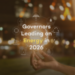 Governor’s Energy Priorities in 2026