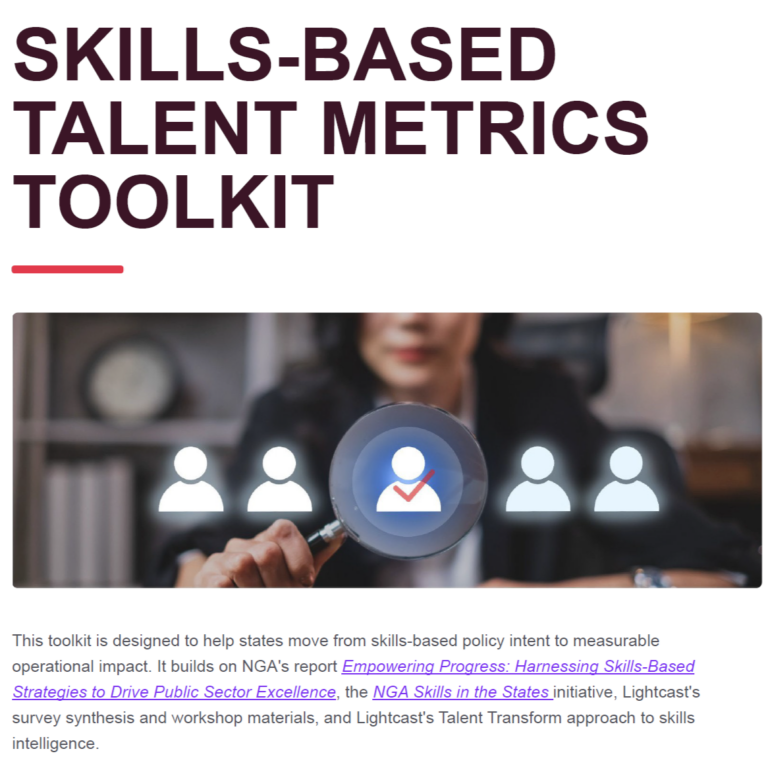 Skills-Based Talent Metrics Toolkit