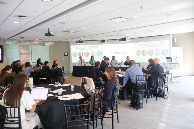 NGA Convenes State and Territory Leaders Focused on Strengthening Safety Net Programs and Implementing New Federal Requirements